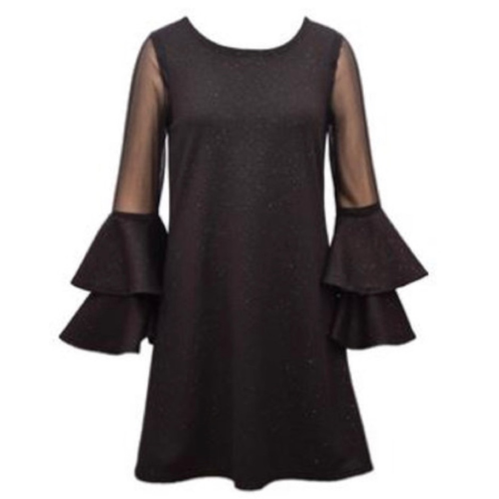Double Bell Sleeve Dress